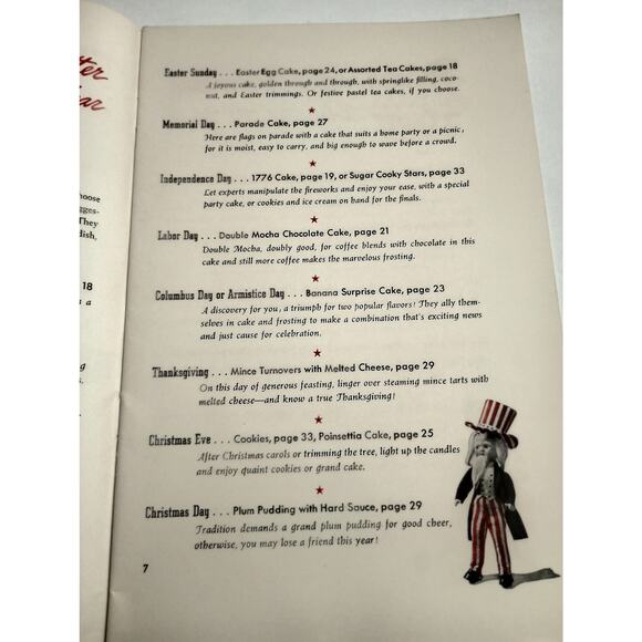 Vintage Cook Book Time For a Party A Hostess Book of Baking Recipes (bb2) - Picture 6 of 10